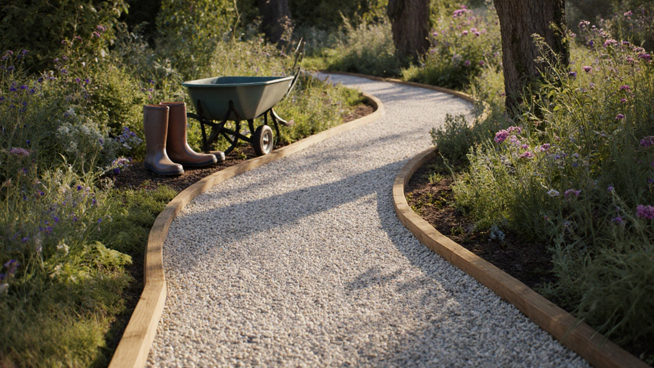 Чем можно сделать дорожки в саду: 10 практичных и красивых материалов