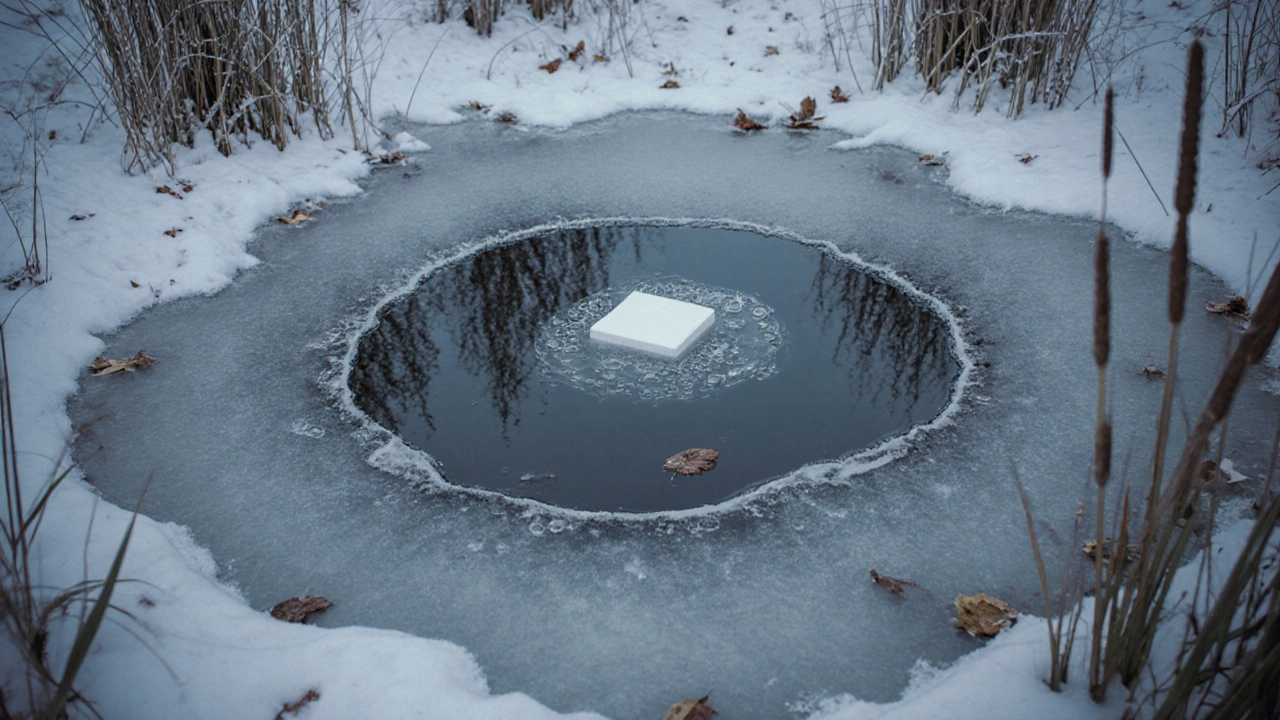 Нужно ли сливать воду из пруда на зиму? Ответ для садовода в Калуге