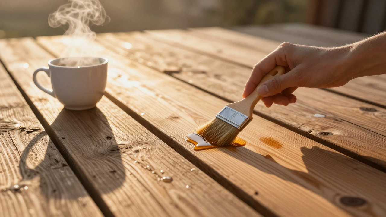 Чем лучше покрасить открытую террасу: лучшие покрытия для наружного пола