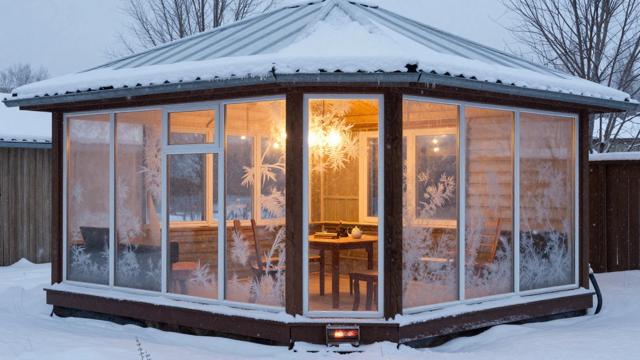 Как закрыть веранду от дождя и снега: практичные решения для круглогодичного использования