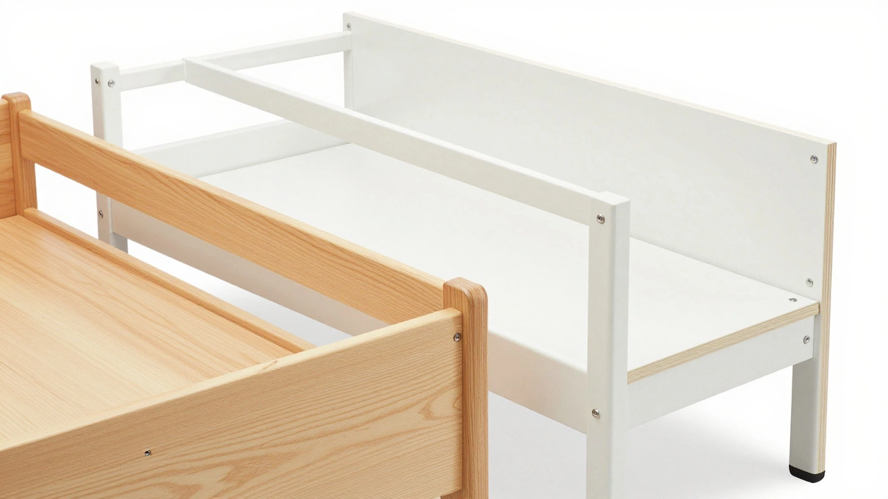 Сравнение каркасов кроватей из дерева, металла и ЛДСП