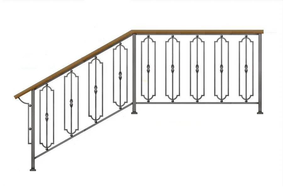 кованые перила