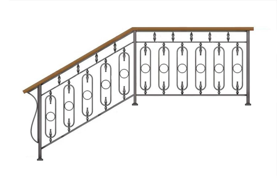 кованые перила
