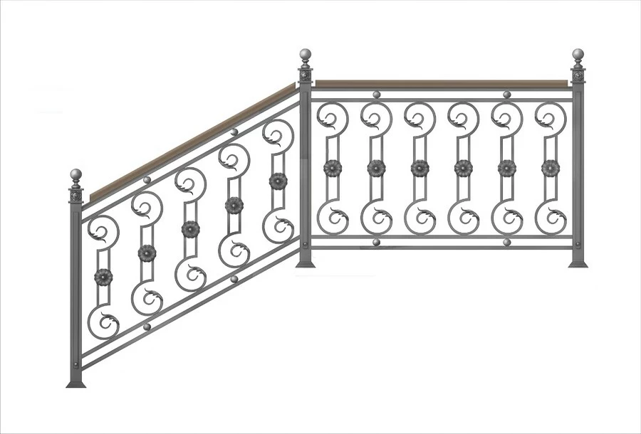 кованые перила