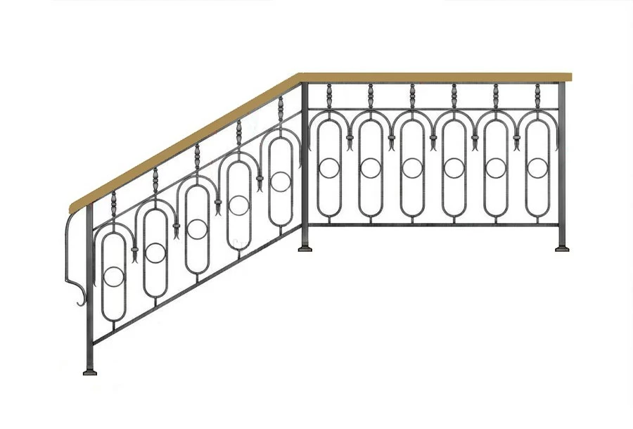 кованые перила