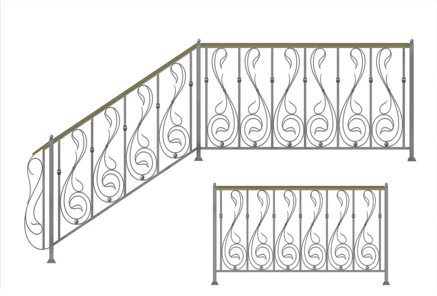 кованые перила